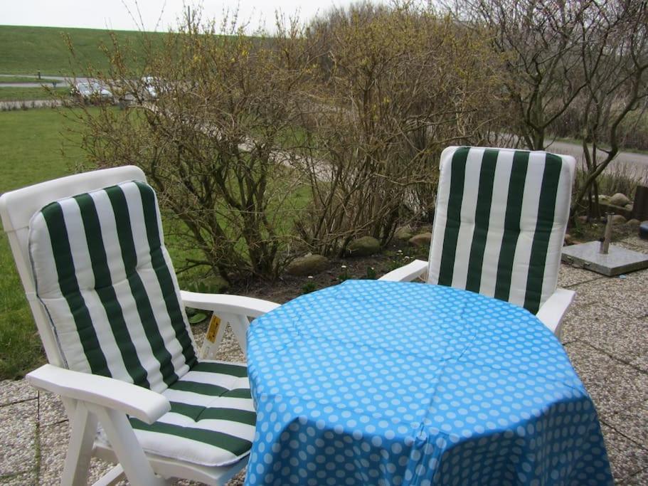 Nordsee Und Natur. Gemuetliche Fewo Mit Deichblick ドルム・ノイフェルト エクステリア 写真