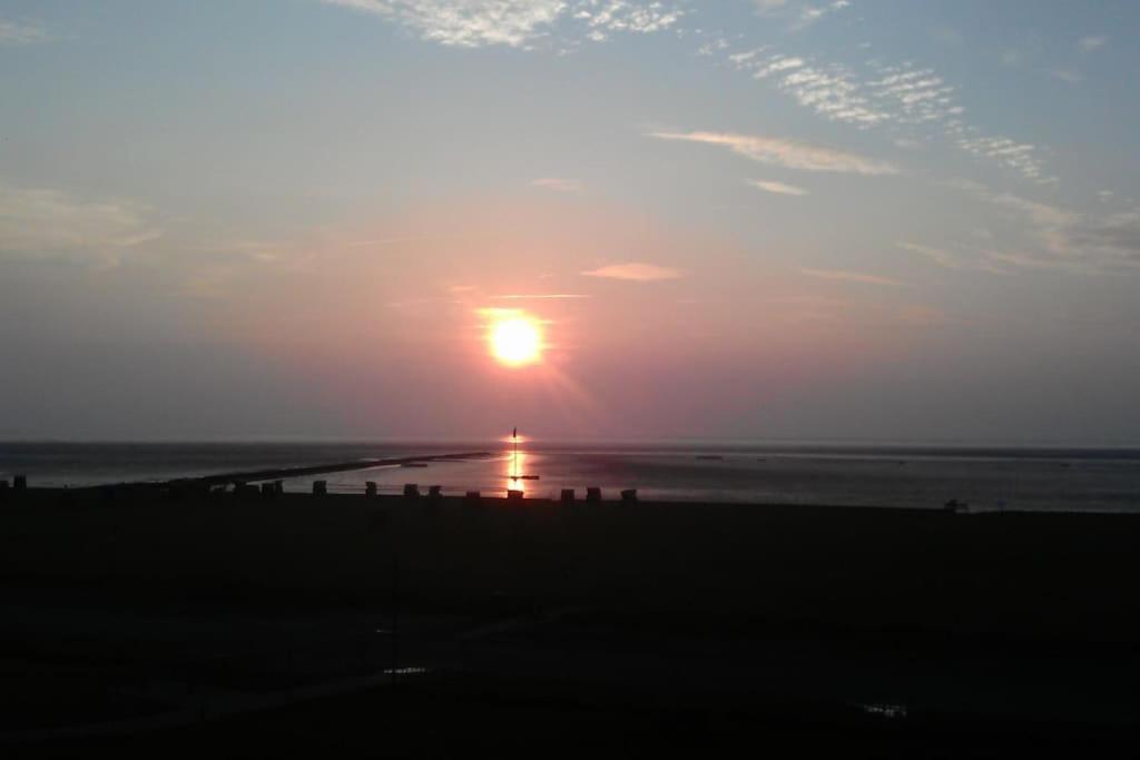 Nordsee Und Natur. Gemuetliche Fewo Mit Deichblick ドルム・ノイフェルト エクステリア 写真